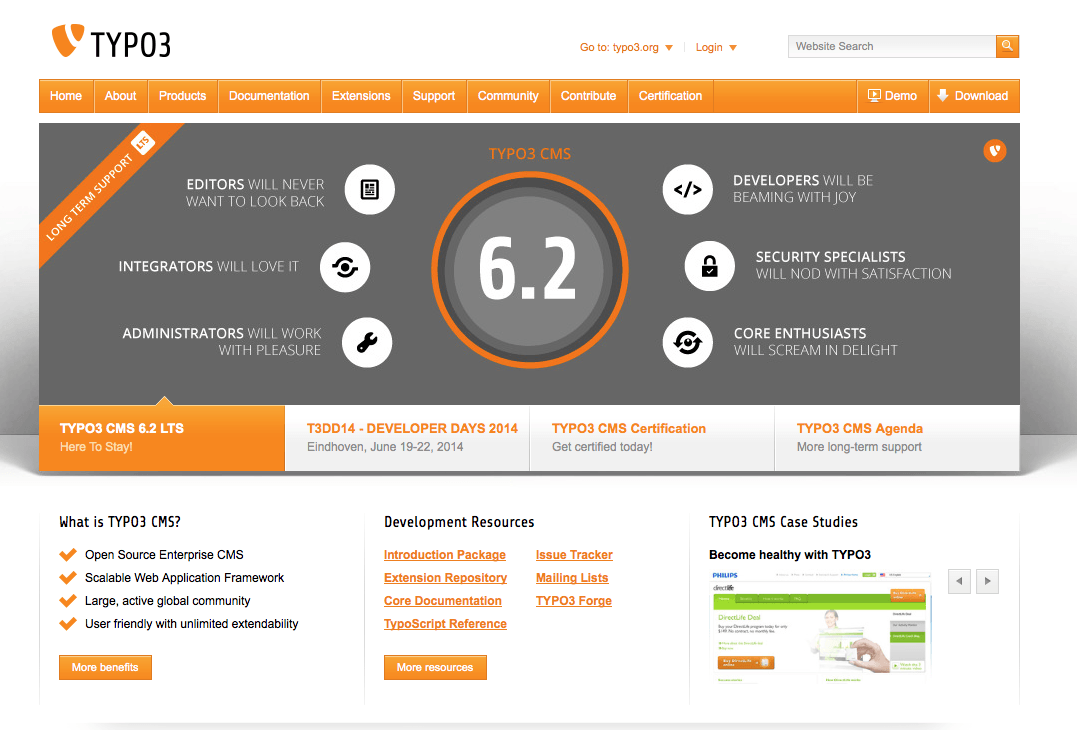 Chart typo3