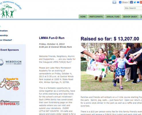 school fundraising site