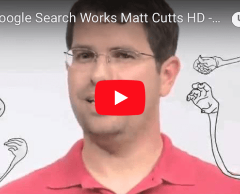 matt Cuts google search engine ranking