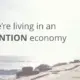 attention economy slide with yoga girl