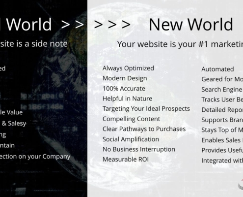 New world web design